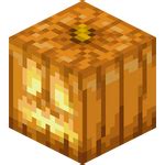 Jack o'Lantern – Minecraft Wiki.